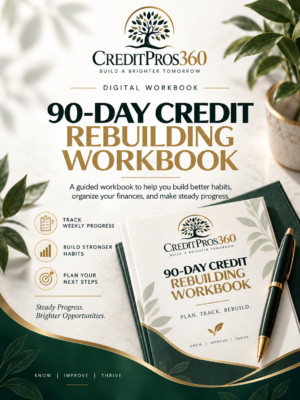 The 90-Day Credit Rebuilding Workbook