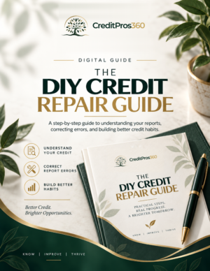 The DIY Credit Repair Guide cover