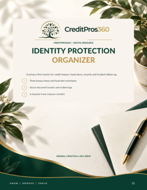 Identity Protection Organizer cover
