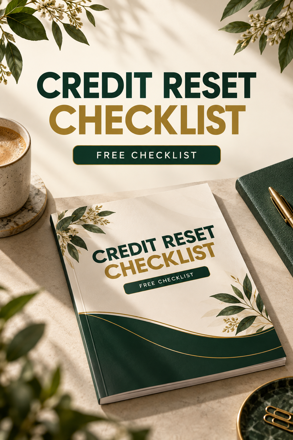 Credit Reset Checklist cover